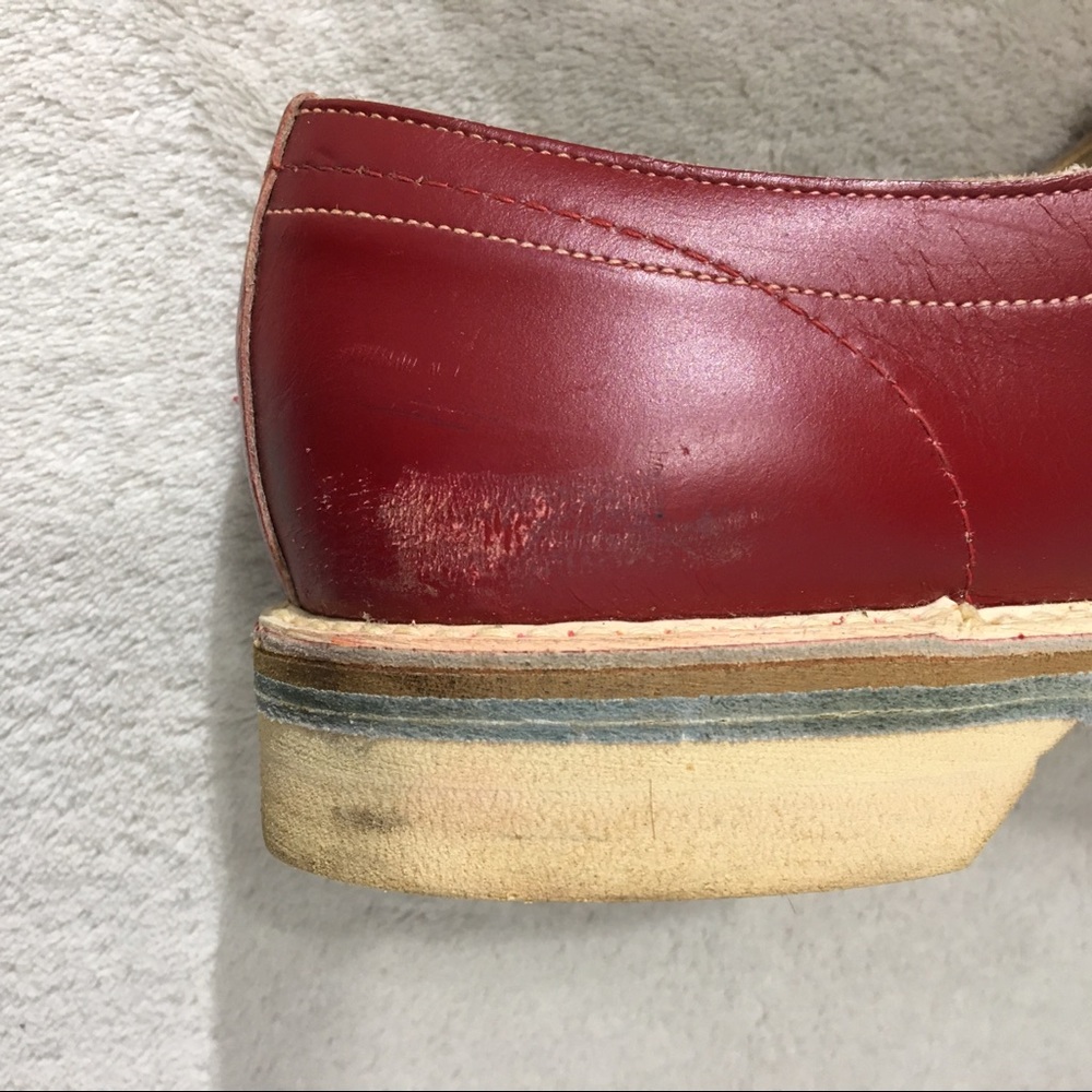 Vintage HEWETSON CANADA Leather Bowling Shoes - Picture 4 of 15